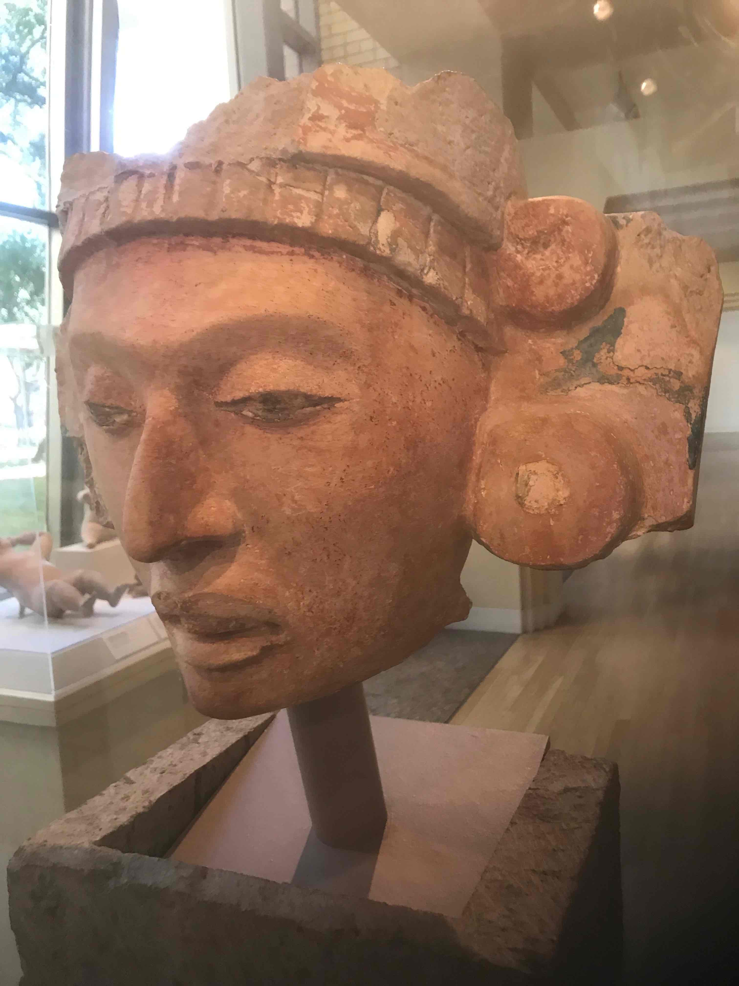 Mayan head
